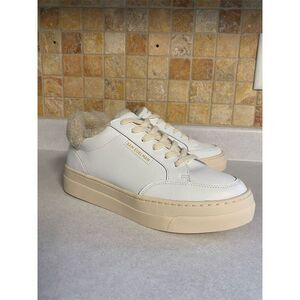 Sam Edelman Women's Wess Cozy Platform Sneakers‎ White Size 7.5